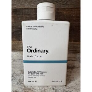The Ordinary Sulphate 4% Cleanser for Body & Hair 8.1 oz / 240 ml – New (No Box)
